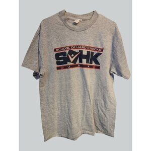 Vintage School of Hard Knocks T-Shirt SOHK USA 90's Hip Hop L